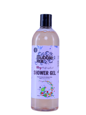 Sweet bubble shower gel